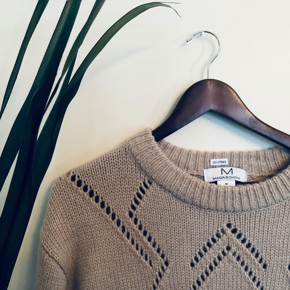 Magaschoni Wool & Alpaca Sweater - Picture 2 of 5